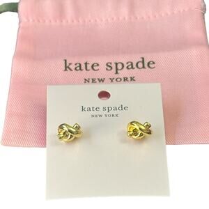 Kate Spade Sailors Knot Earrings Studs New